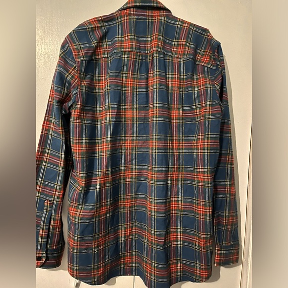 Men's Scotch Plaid Flannel Shirt - Picture 5 of 5